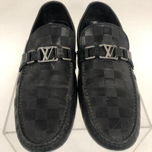 Louis Vuitton Men's Black Loafers